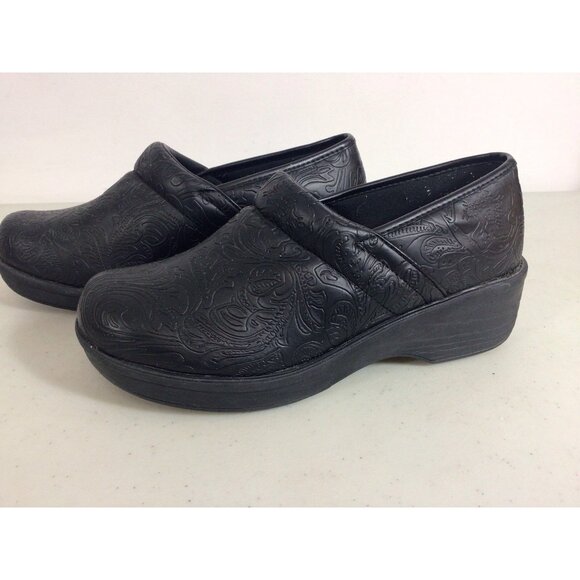 Safe T Step Black Clogs Womens 6 - Picture 3 of 5
